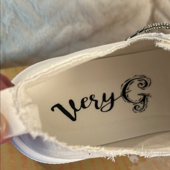 White Canvas Sneakers - Picture 5 of 8